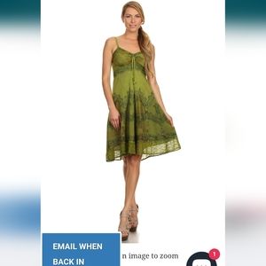 NWOT Sakkas Green Dress